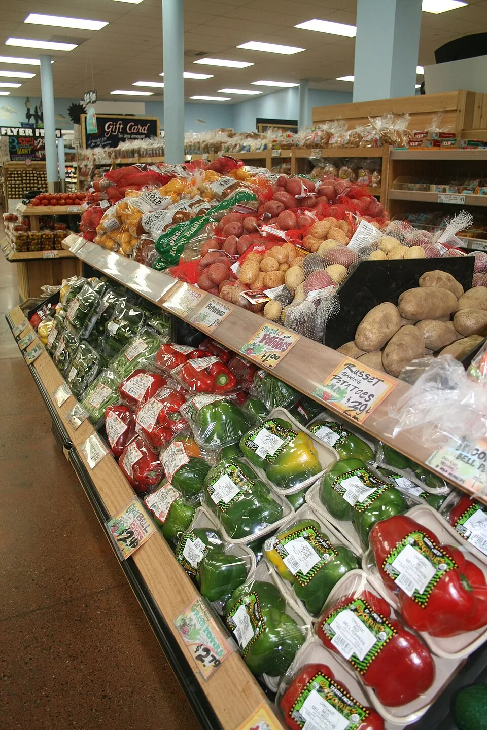 Representative Trader Joe’s produce; not the Bay Street branch.