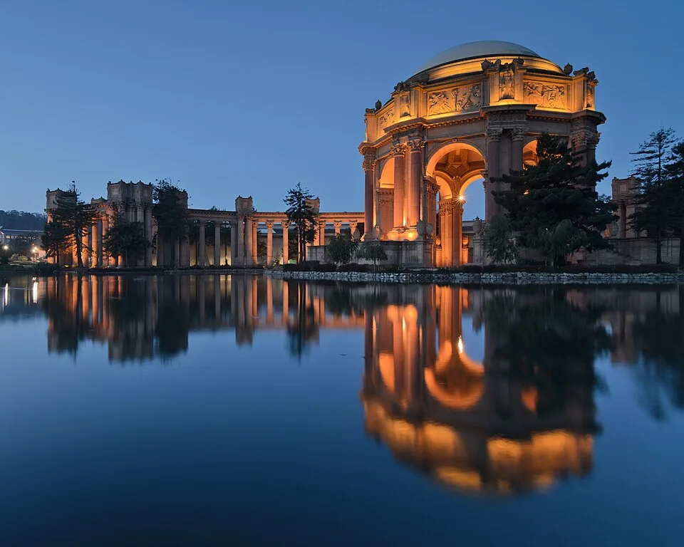 Palace of Fine Arts, San Francisco, California.